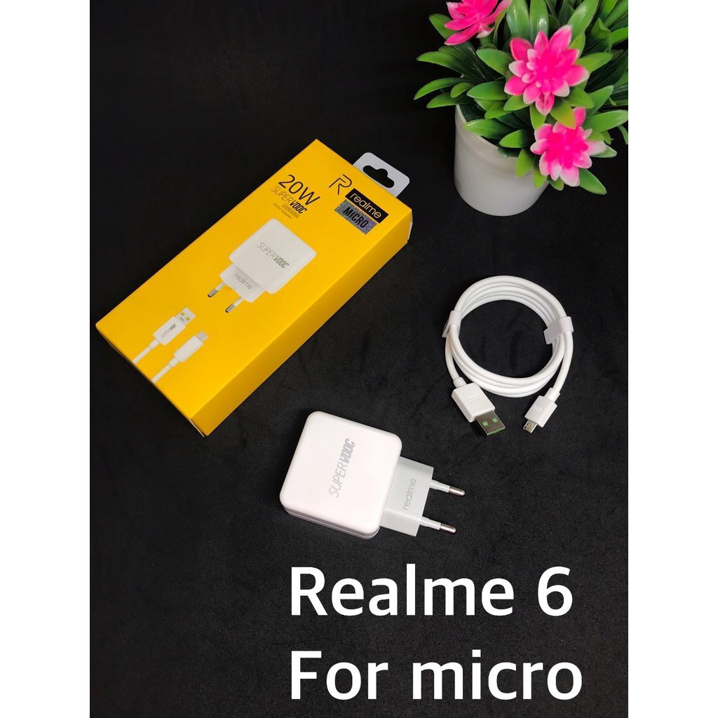 CHARGER CASAN REALME 6 20W