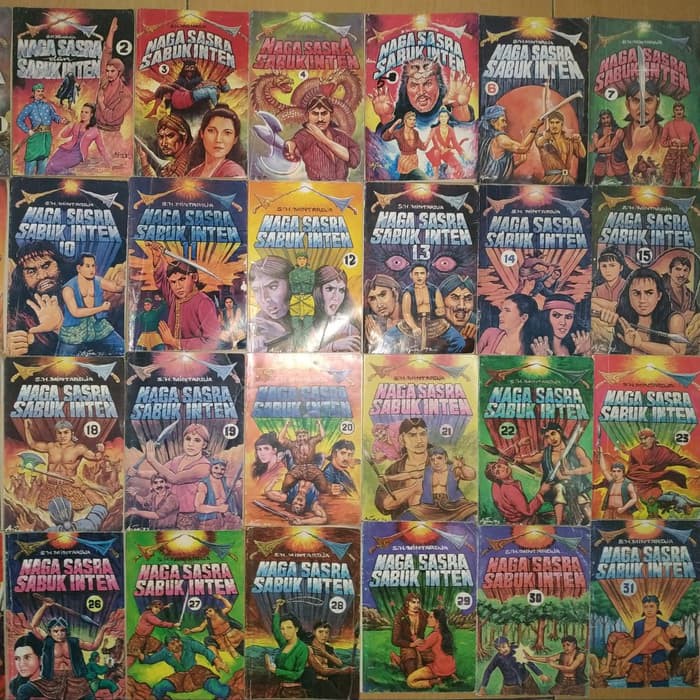 Cerita Silat Naga Sasra Sabuk Inten S. H. Mintardja 32 jilid tamat