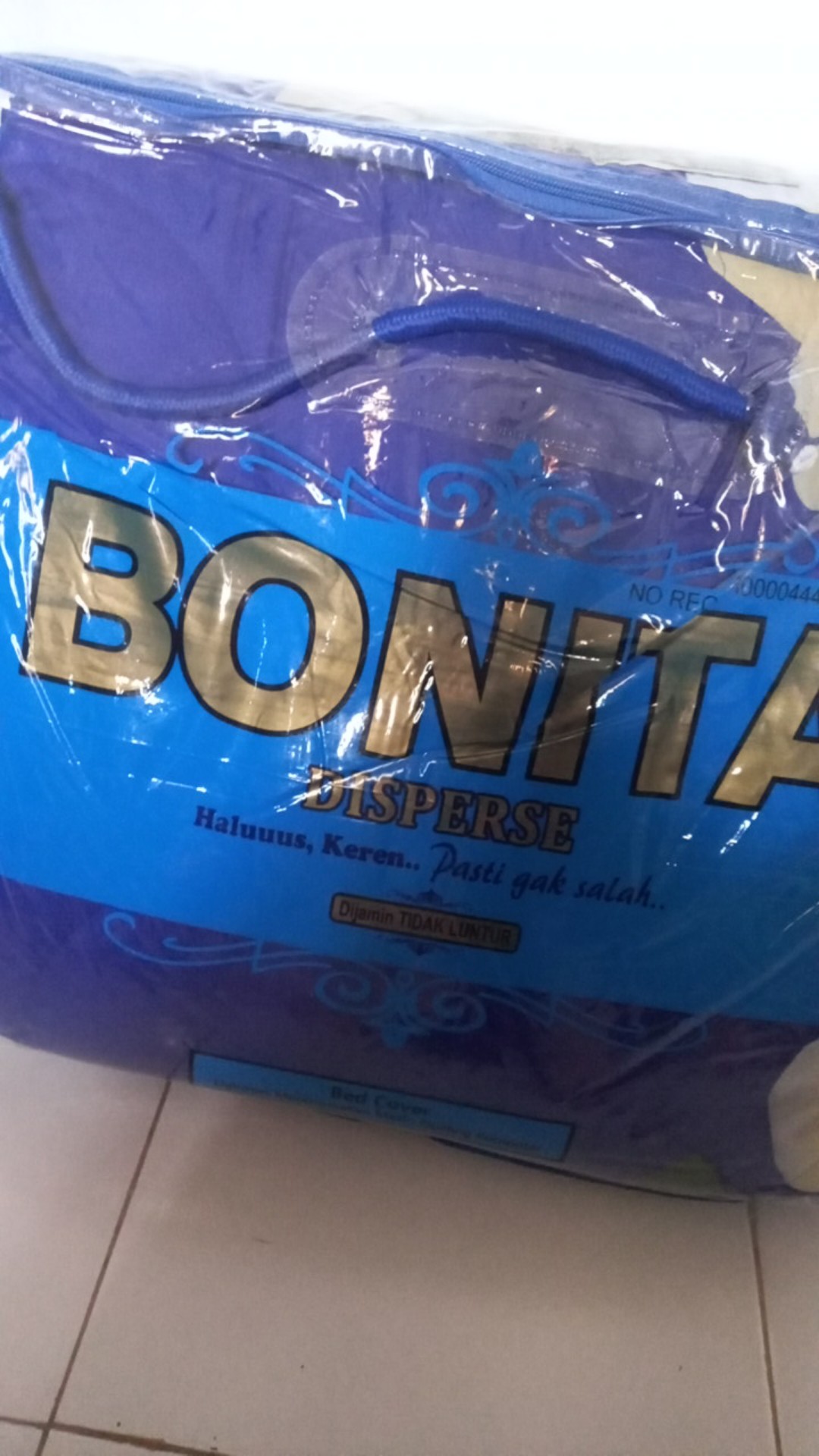 Bedcover + Sprei Bonita Rumbai King Size Uk 180x200 Pandora Lily Spazio Aurora Cactus Paris Wedding