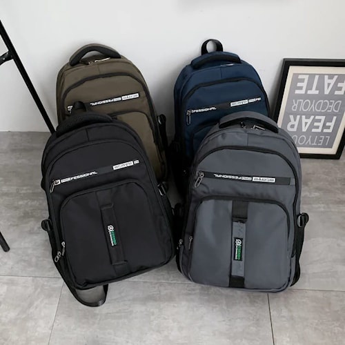 Tas Ransel Pria Wanita Backpack Belakang kanvas Tebal Tas Sekolah Murah Terbaru