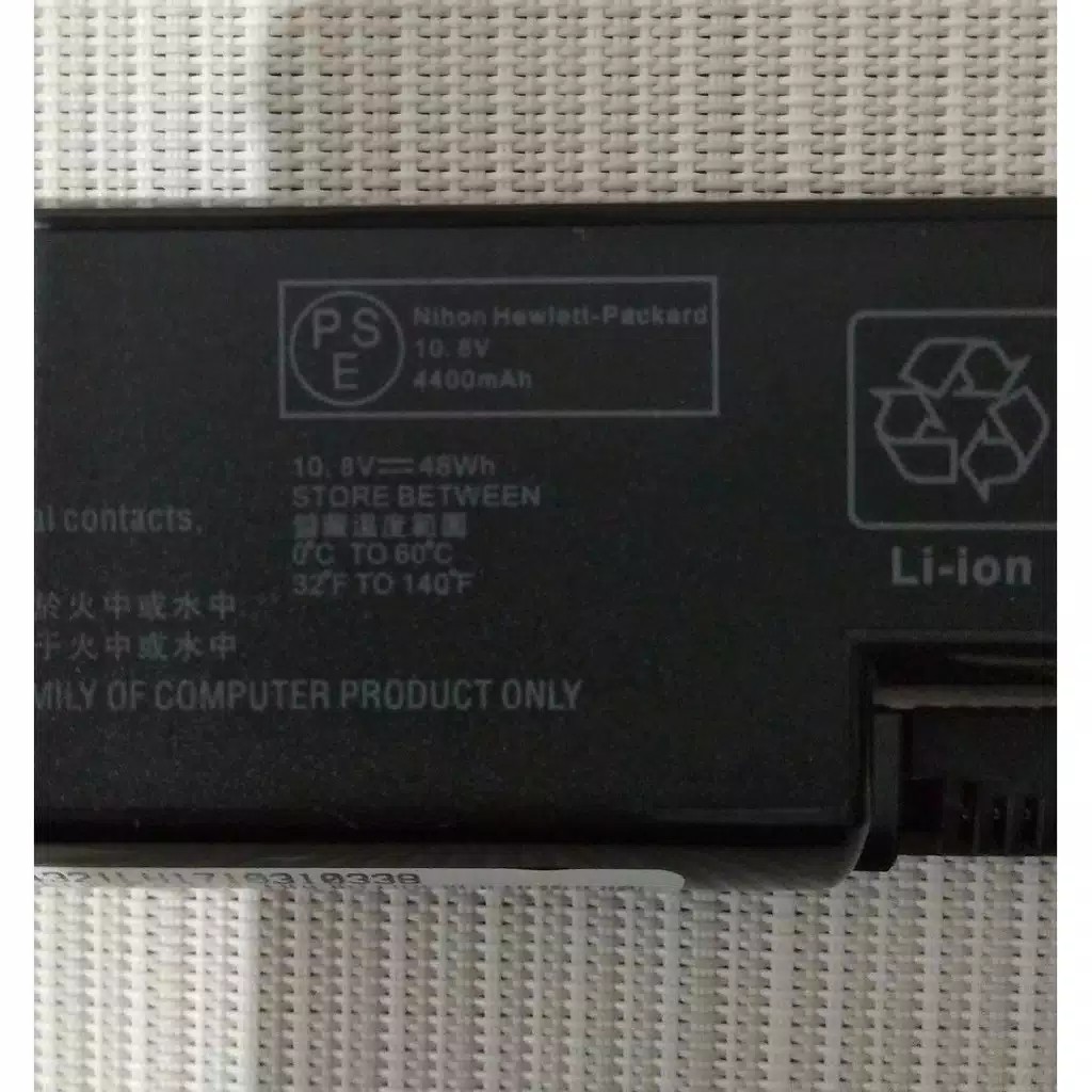 Baterai Laptop HP HSTNN-IB1A HSTNN-CB1A HSTNN-DB1A HSTNN-CBOX HSTNN-LB1A HSTNN-Q78C Original