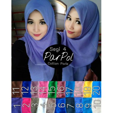 JILBAB SEGIEMPAT POLOS /JILBAB PARIS / SEGIEMPAT PARIS POLOS