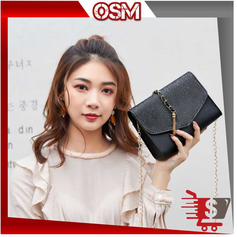 OSM - T305 Tas Selempang Manik Manik / TasSlempang Wanita