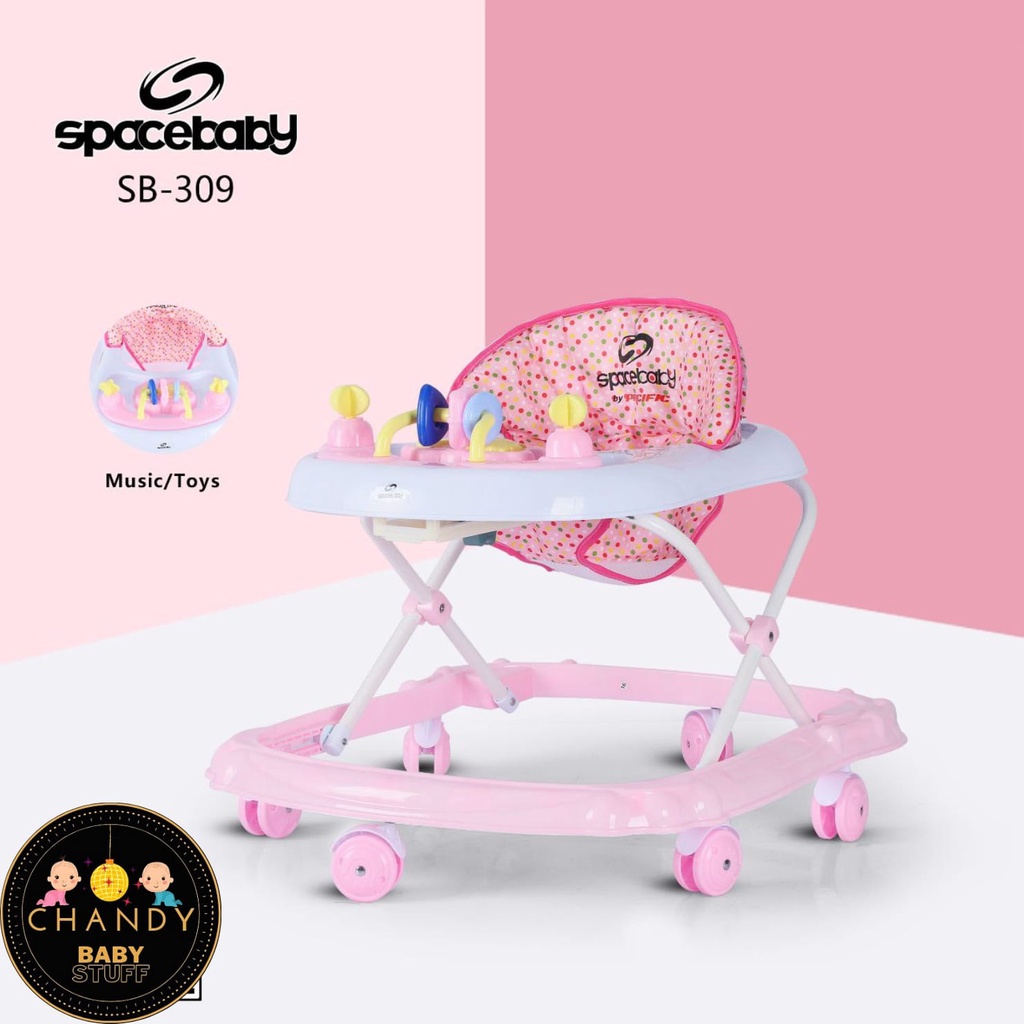 BABY WALKER SPACE BABY SB 309 APOLLO ADA MUSIK