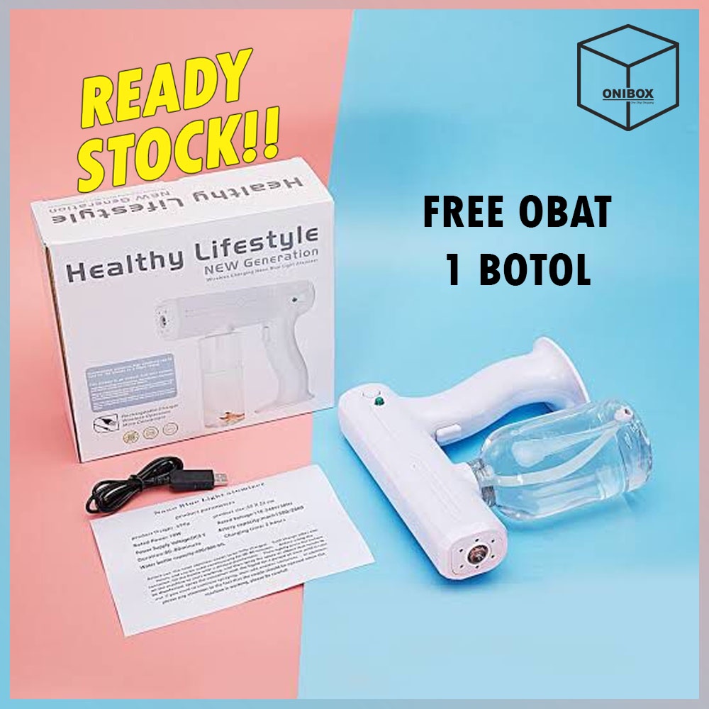 Healthy Lifestyle Nano Spray Gun With UV Light 800ml