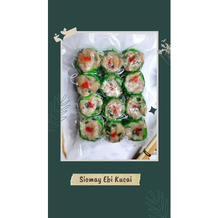 

Siomay Ebi Kucai | Dimsum Frozen | 1pack isi 12pcs