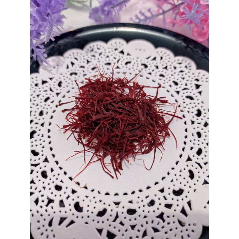 saffron kashmir mongra / kashmir mogra grade 1+ 1 gram