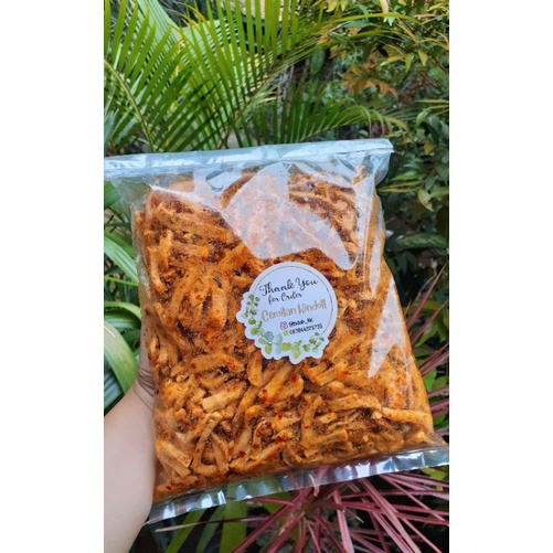 

basreng stik pedas extra daun jeruk kemasan ½KG
