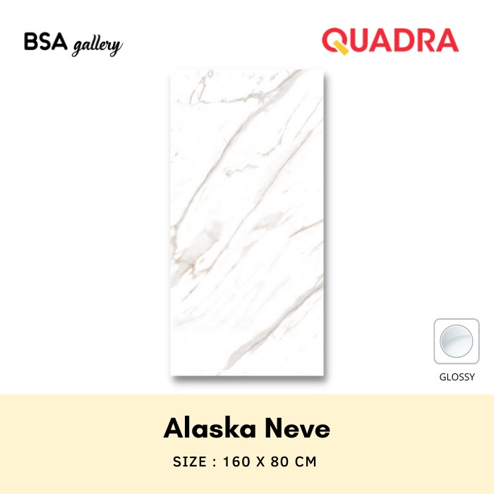 QUADRA GRANITE 160X80 ALASKA NAVE / GRANIT DINDING LANTAI COUNTERTOP