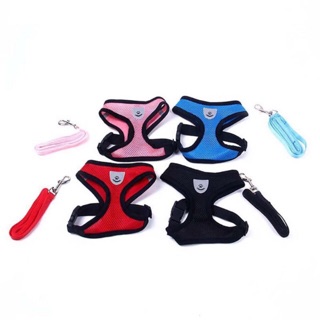 HARNESS ANJING HARNES KUCING TALI TUNTUN ANJING VEST