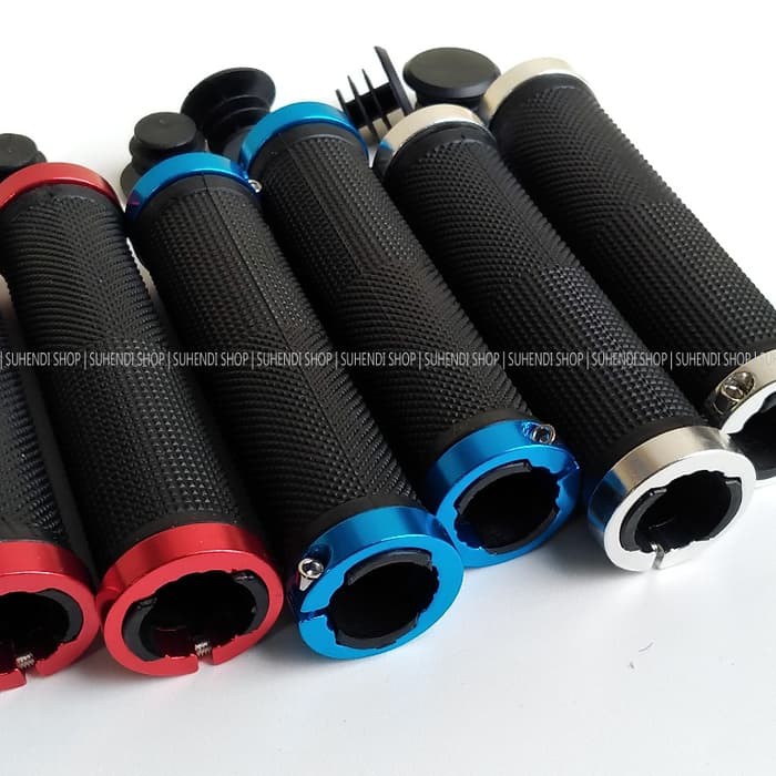 Handgrip Sepeda Double Lock Handgrip Lock Hand Grip Lock Mtb