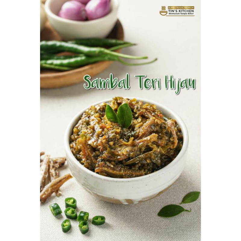

Sambal Teri Hijau Tinskitchen