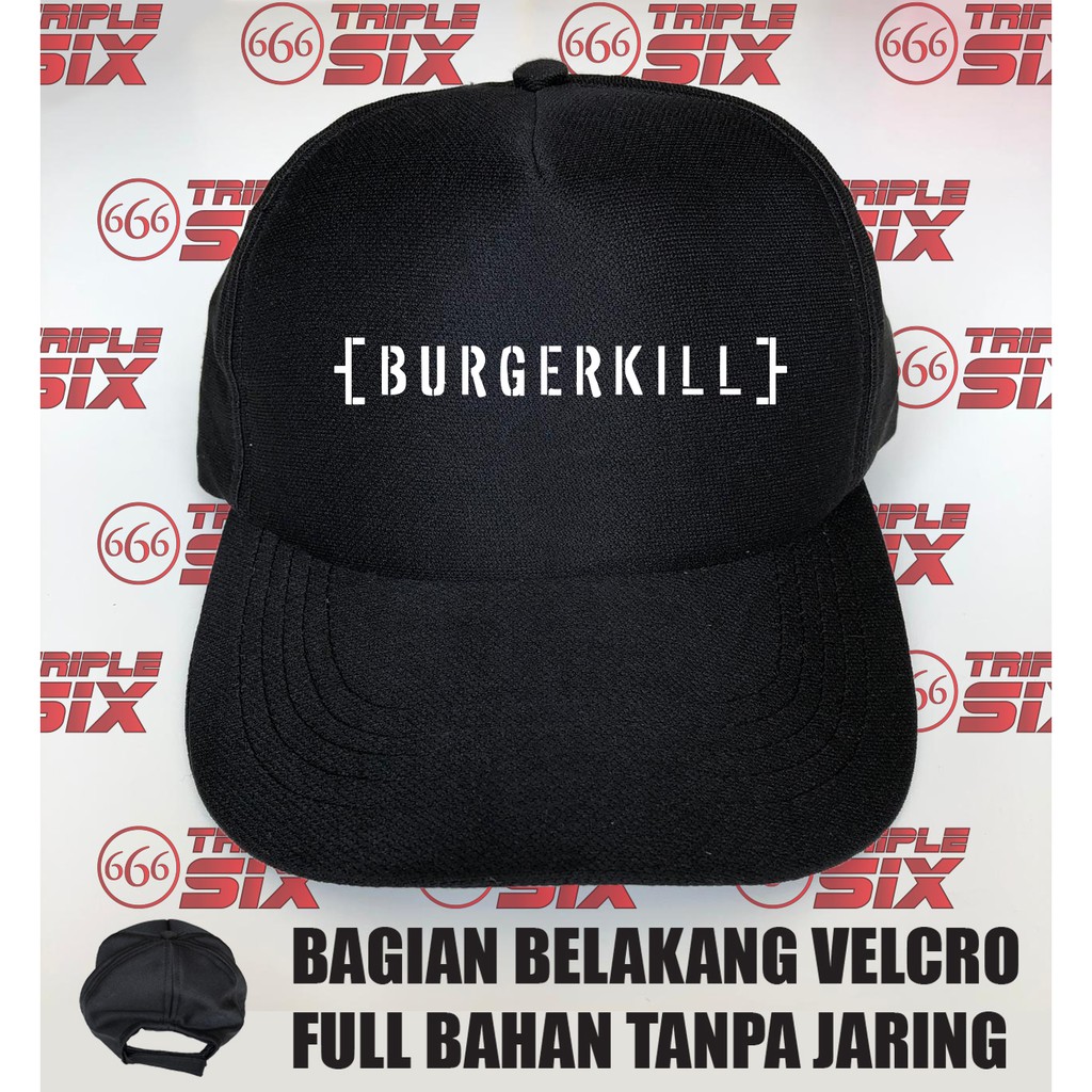 Topi Full Bahan Band Burgerkill