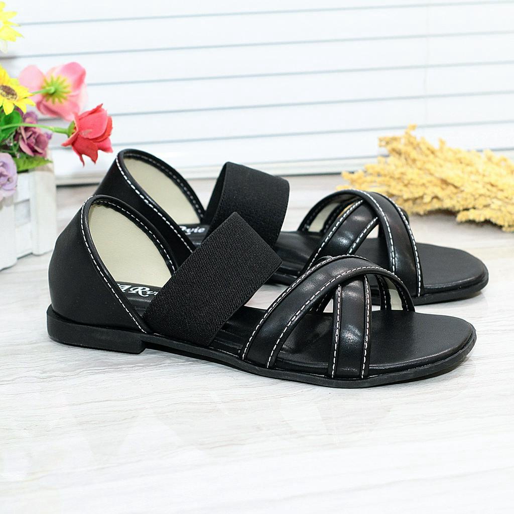 Sandal Teplek 2cm Wanita Dewasa Mangkok Karet / HR 021