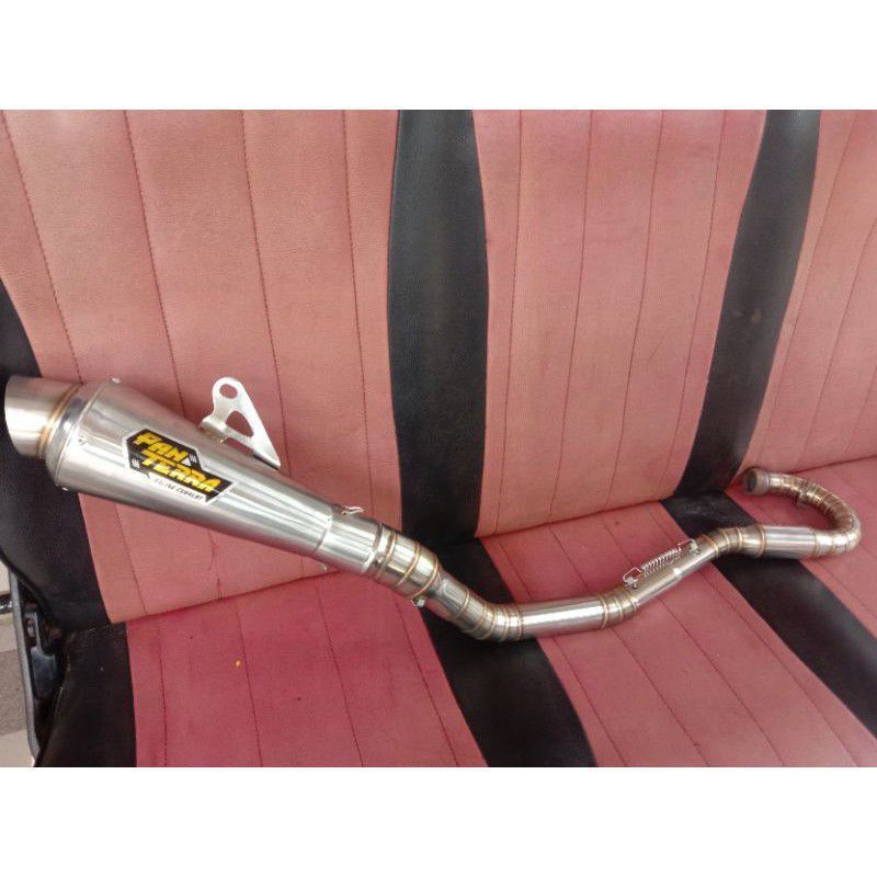kenalpot pantera cornelo leher kolong atas PNP KLX dtracker swara padat ngebas gahar