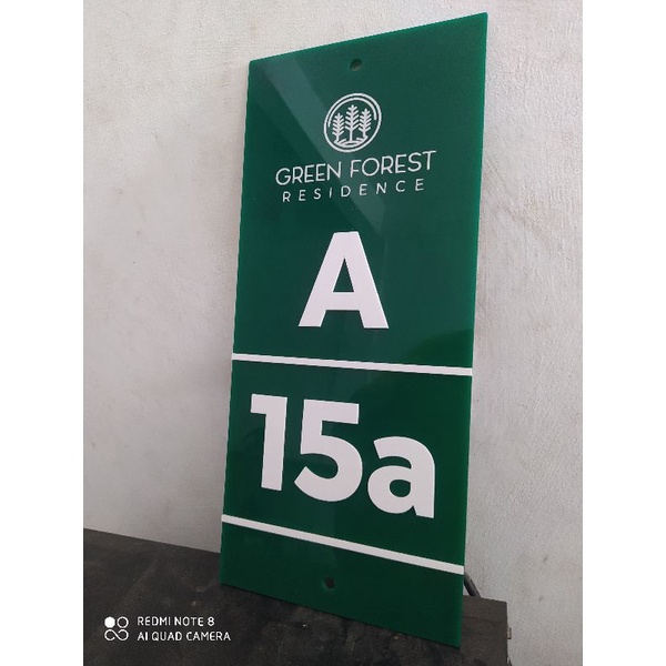 Nomor Rumah Akrilik Nomer Rumah Akrilik No Rumah Akrilik