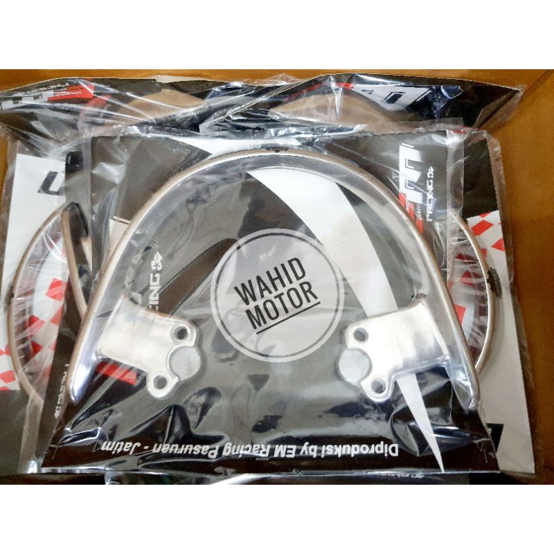 planger/behel scoopy old-scoopy 2018 crome,hitam