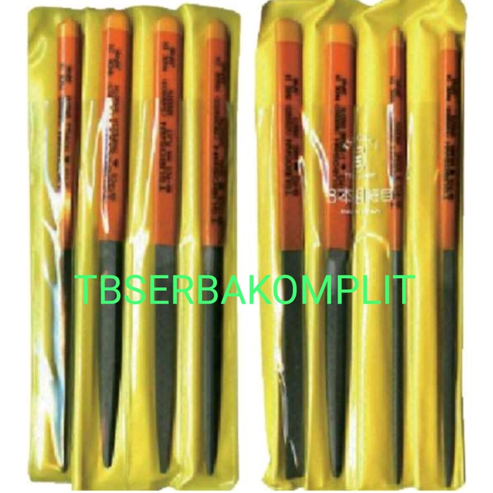 

Tsubosan JAPAN Kikir Besi ST-00803 SATU SET 8pcs ST00803 Halus 3 Cuts
