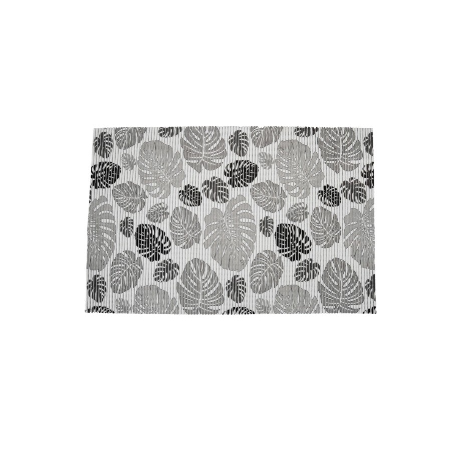 Tikar dapur bersih Lebar = 65cm - Abu Daun,  Busa PVC Kamar Mandi, Anti Slip, Keset Pintu-4