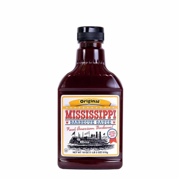 

Mississippi Original BBQ Barbecue Sauce Marinade Saus Barbekyu Beef Ribs Chicken Wings Spice Grill