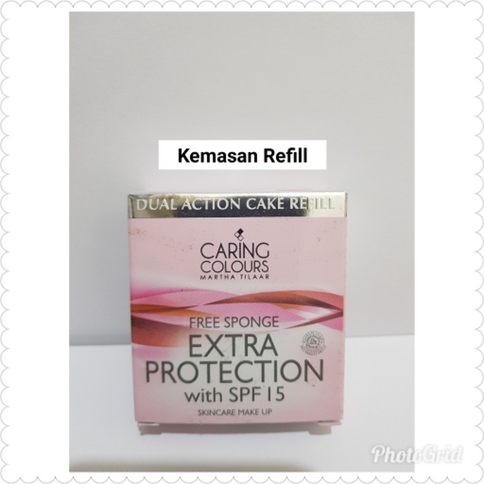 TSO -  CARING COLOURS REFILL DUAL ACTION CAKE EXTRA PROTECTION SPF 15