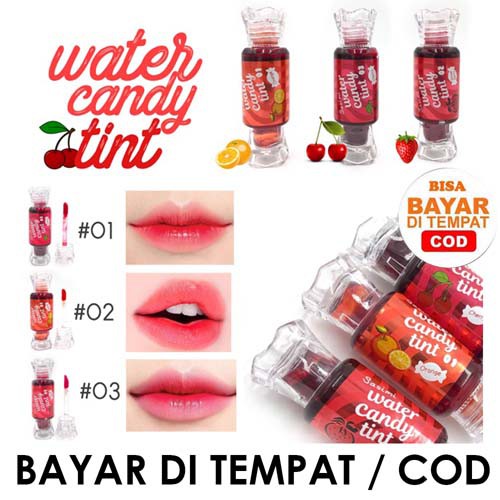 Liptint Sasimi Water Candy Tint Merah_Lynn Design