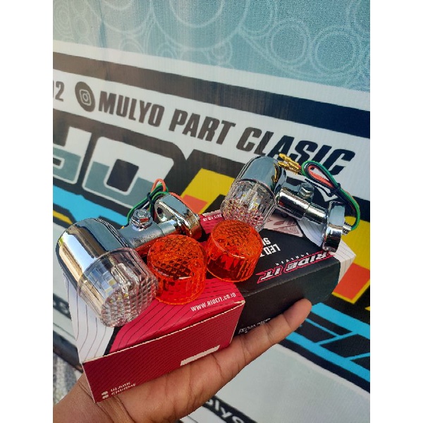 LAMPU SEIN BULAT PALU RIDE IT LED LAMOU RETENG SEN RITING CB PALU BULAT RIDE IT LED