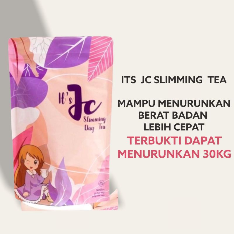 ITS JC SLIMING TEA TEH | DIET PELANGSING HERBAL - DIET HERBAL TANPA RIBET