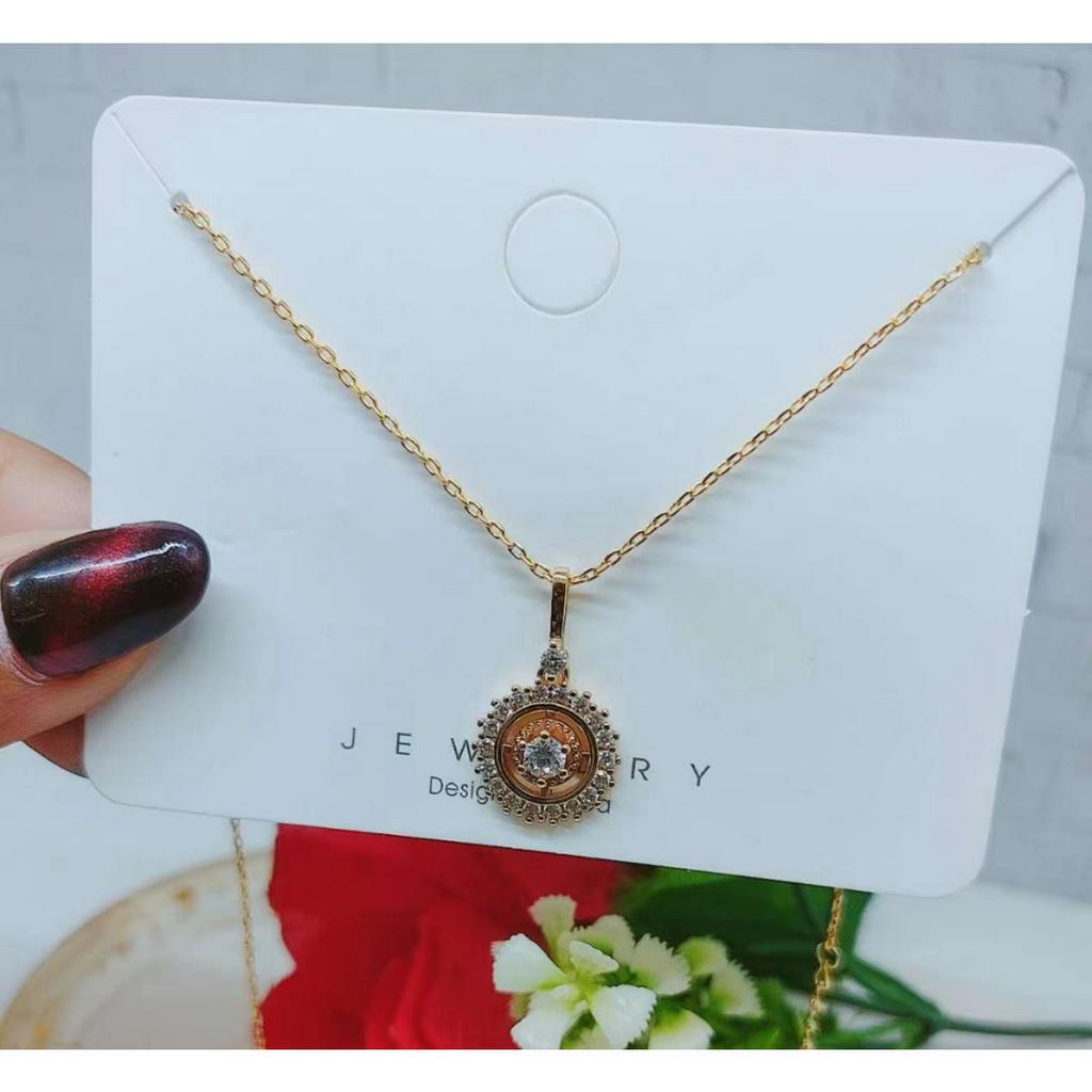 Kalung Permata Cantik Perhiasan Fashion Y010 Y011