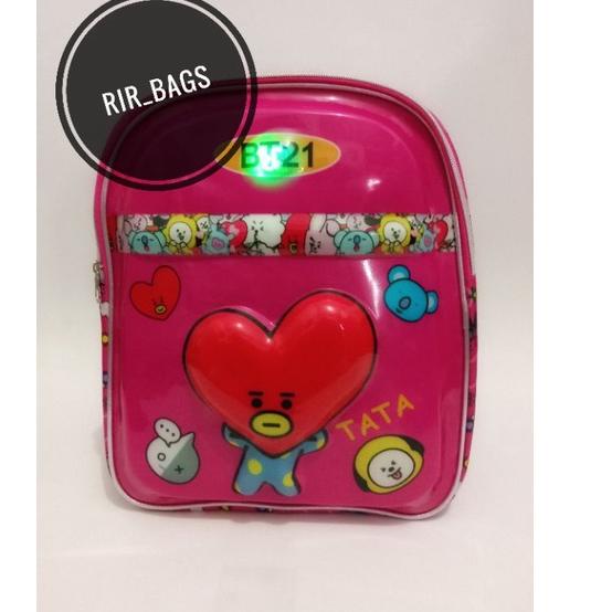Barang Pilihan.. Tas sekolah BT21/tas anak bts/tas anak murah/tas anak karakter lucu/tas anak bts TK