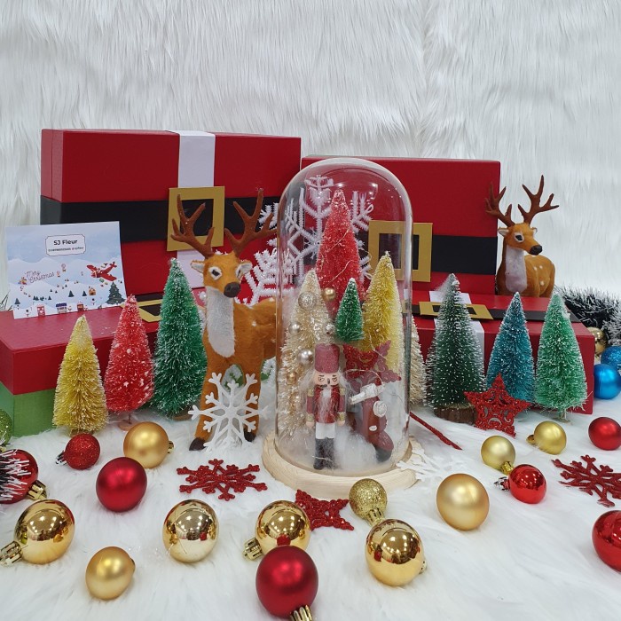 

Paket dekorasi hampers pohon natal christmas parcel