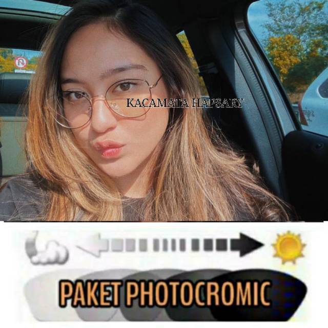 FRAME KACAMATA WANITA TERBARU 730 | PAKET LENSA PHOTOCROMIC | KACAMATA MINUS | ANTI RADIASI