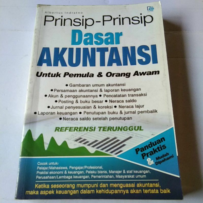 Jual Buku Akuntansi - Prinsip-prinsip Dasar Akuntansi | Shopee Indonesia