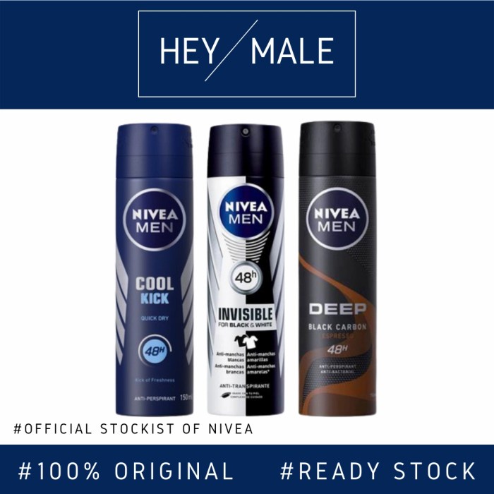 NIVEA MEN Deodorant Deodoran Spray