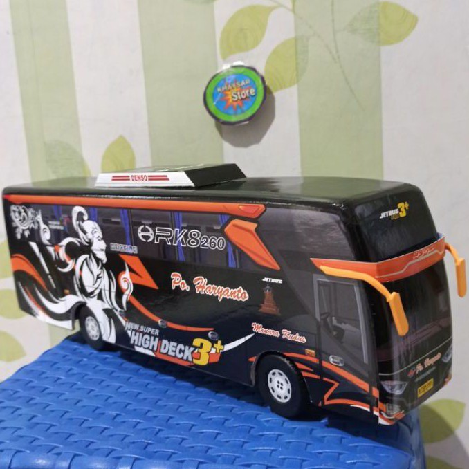 miniatur Bus bis / mainan bus bisharyanto BIMA