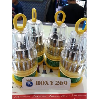 Obeng Telor Set Masa Kini Macam Rupa Obeng Drei Handphone Hp iPhonee - Android - Samsung danlain lai