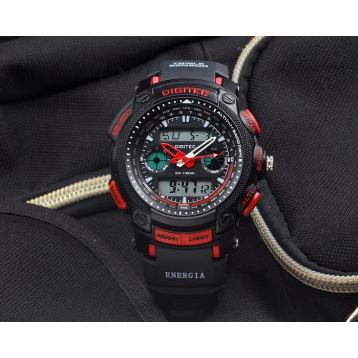 jam tangan DIGITEC 2023 ORIGINAL SPORT WATER RESIST RUBBER