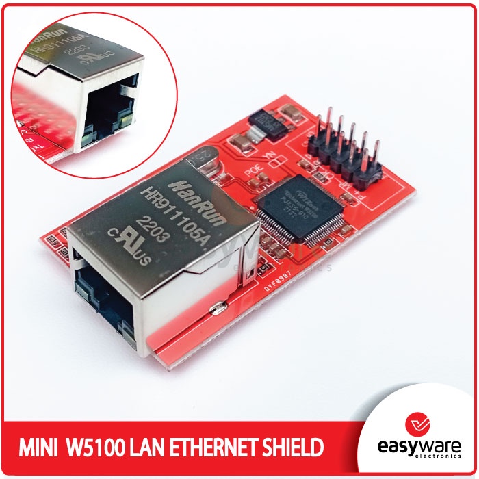 Mini W5100 LAN Ethernet Shield Network Board Module For Arduino