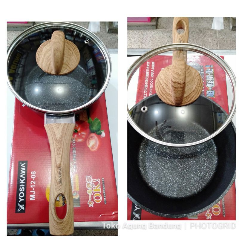 Panci/Sauce pan Marble Yoshikawa 18Cm