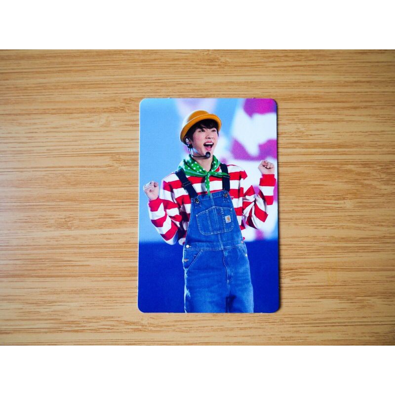 [RARE] OFFICIAL PC JIN 3RD MUSTER  PHOTOCARD BTS JUNGKOOK JIMIN TAEHYUNG SUGA RM J-HOPE