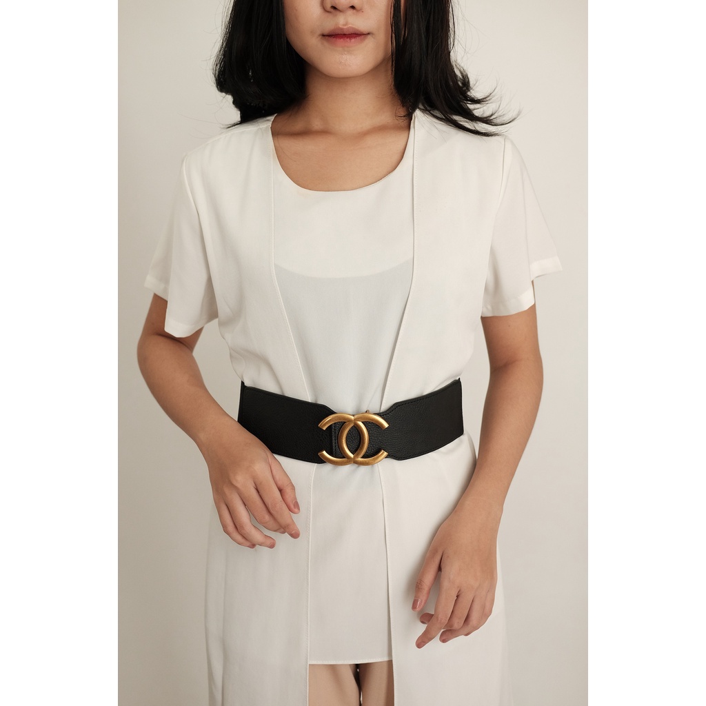 Obi Ikat Pinggang Wanita Women Belt Gesper Sabuk Fashion Tali Pinggang Karet 164