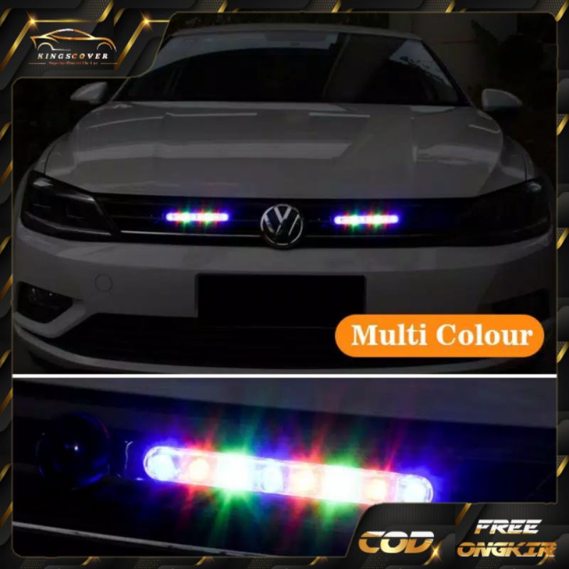 Lampu Kabut LED Bertenaga Angin Daytime Running Light Car