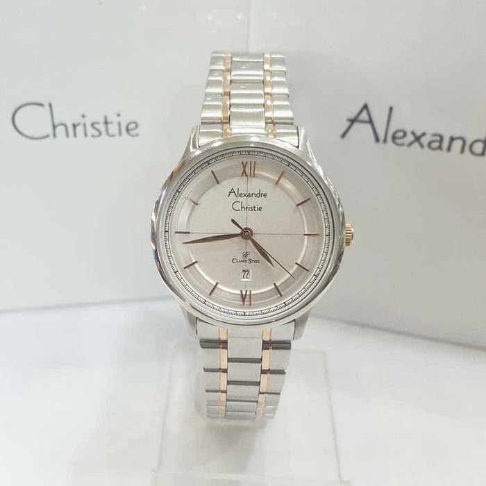 JAM TANGAN WANITA ORIGINAL ALEXANDER CHRISTIE AC-8505