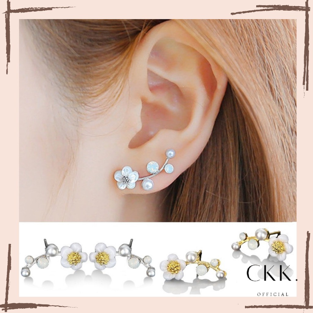 ➰CKK➰ Anting Tusuk Korea Earrings FA45 Import Motif Bunga