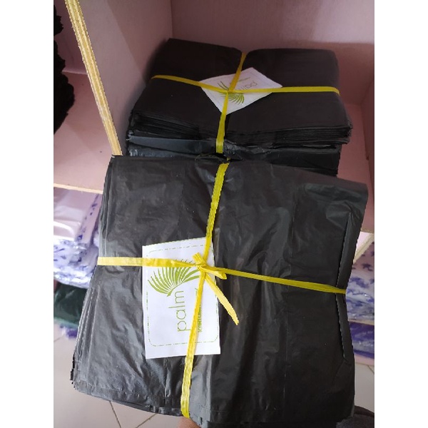 Kantong Plastik Kiloan Besar Palm Hitam Tebal
