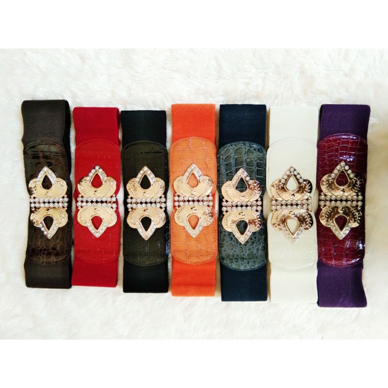 Gesper obi Lebar.sabuk wanita. Ikat pinggang fashion wanita.