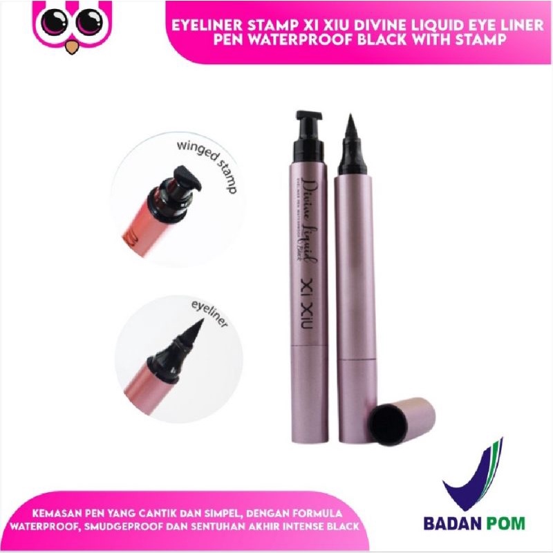 XI XIU DEVINE EYELINER WINGED STAMP 2IN1