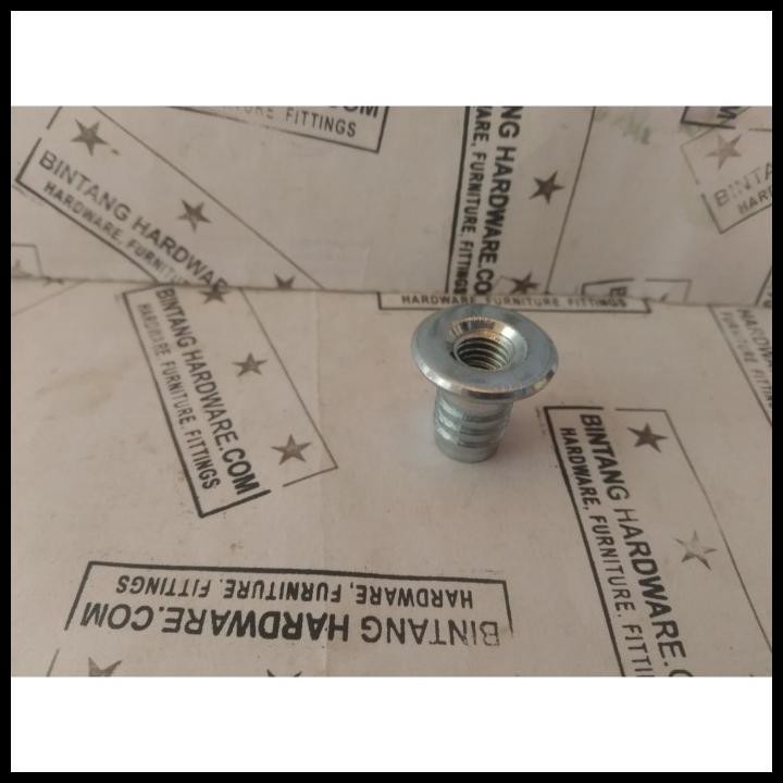 Mur Nanas Mur Tanam Mur Kayu M8X16Mm Diameter Drat 8Mm Od Chrome Dk