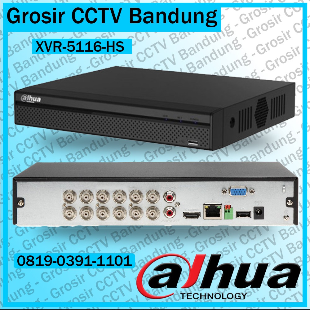 DVR XVR DAHUA 16 CHANNEL XVR5116HS XVR-5116-HS ORIGINAL