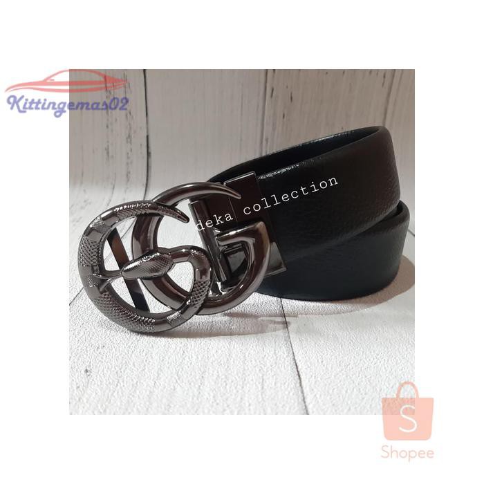 IKAT PINGGANG PRIA GESPER SABUK KTG2I1581 REL GUCCI BELT GUCCI